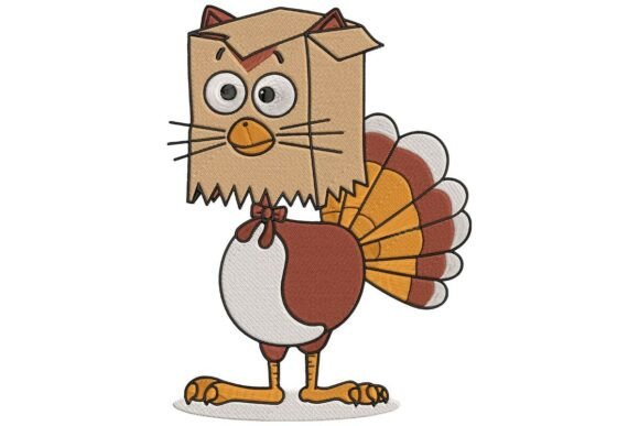 Anxious Turkey in a Cat Box Disguise
