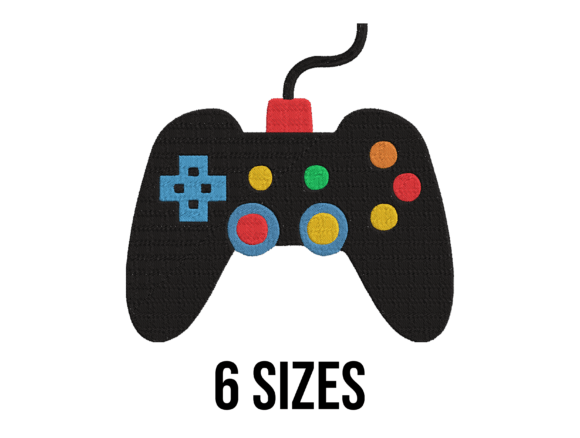 Game Controller Embroidery Design Review