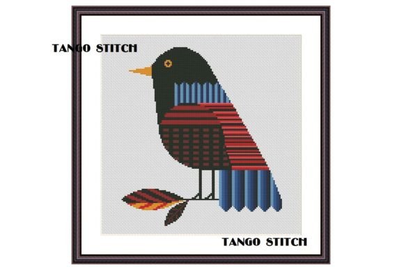 Review: Cute Stripe Bird Animals Cross Stitch