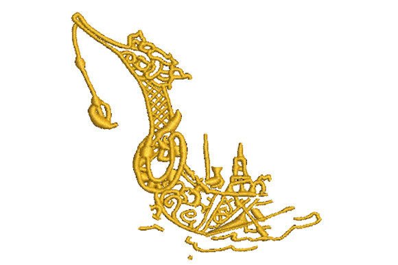 Royal Elegance: Suphannahong Barge Embroidery