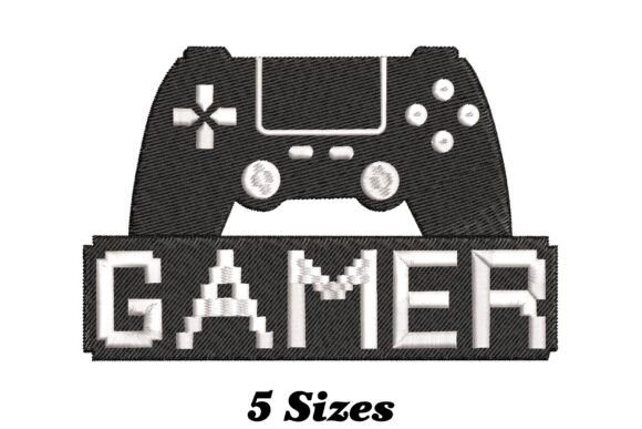 Video Gamer: A Playful Embroidery Design for Holiday Gifts